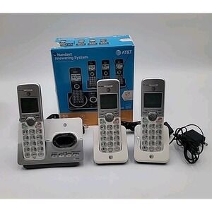 AT&T DLP72412 Answering System Machine 3 Phone Handset with Connect to Cell